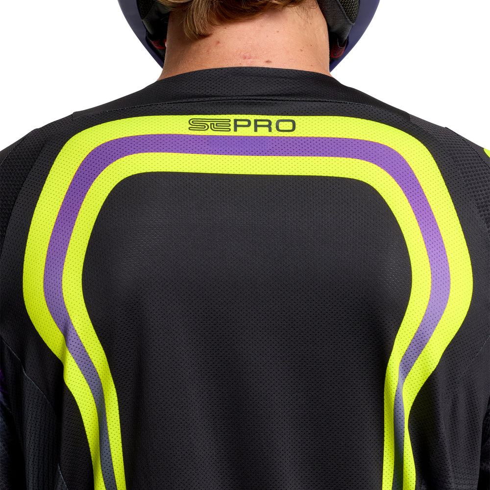 T-shirt SE Pro - Wander - Black / Purple - M Troy Lee Designs