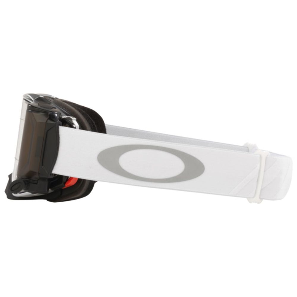 AIRBRAKE Goggles, Tuff B. White, Clear, Roll-Off