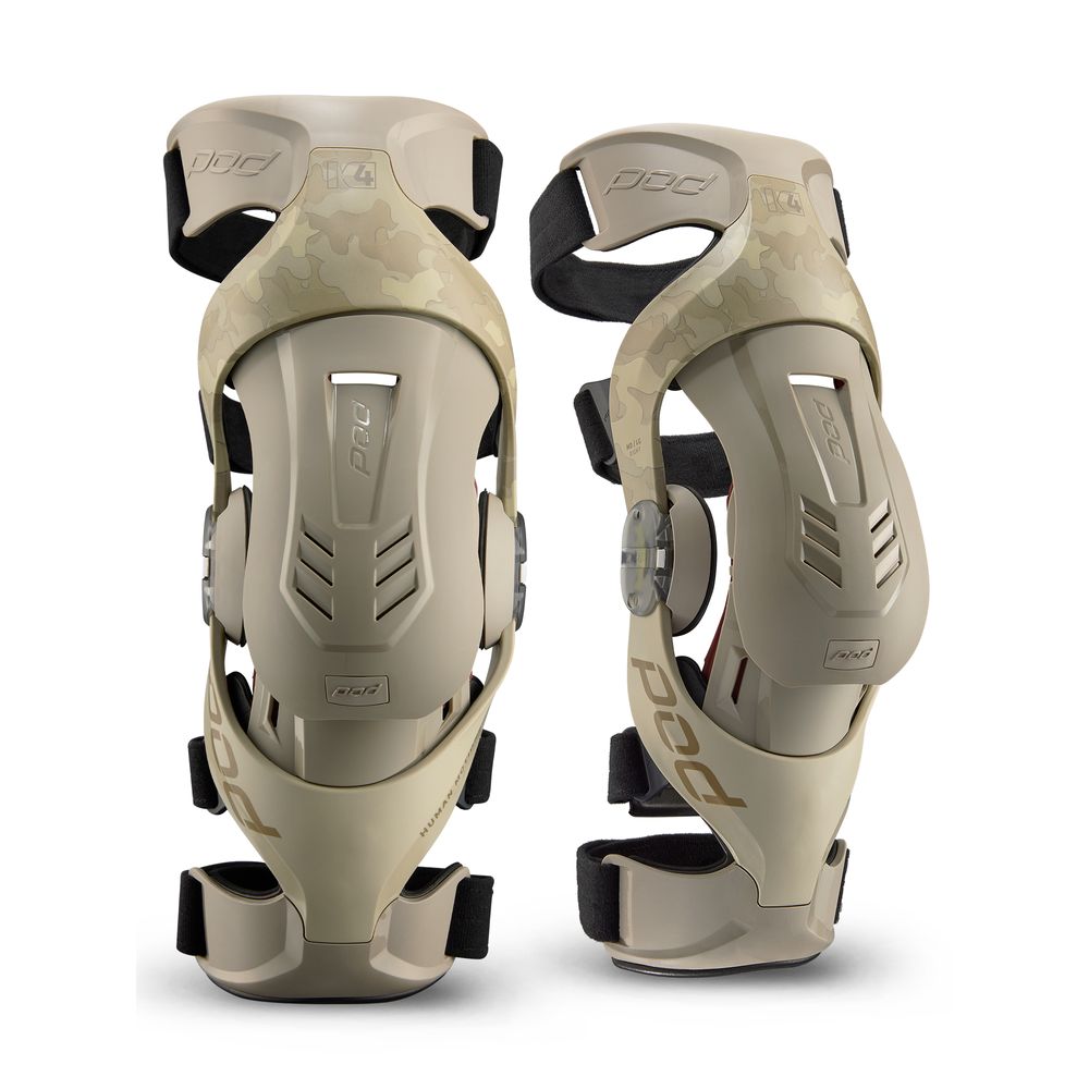 K4 V3.0 Knee Braces POD - Grafite Offroad
