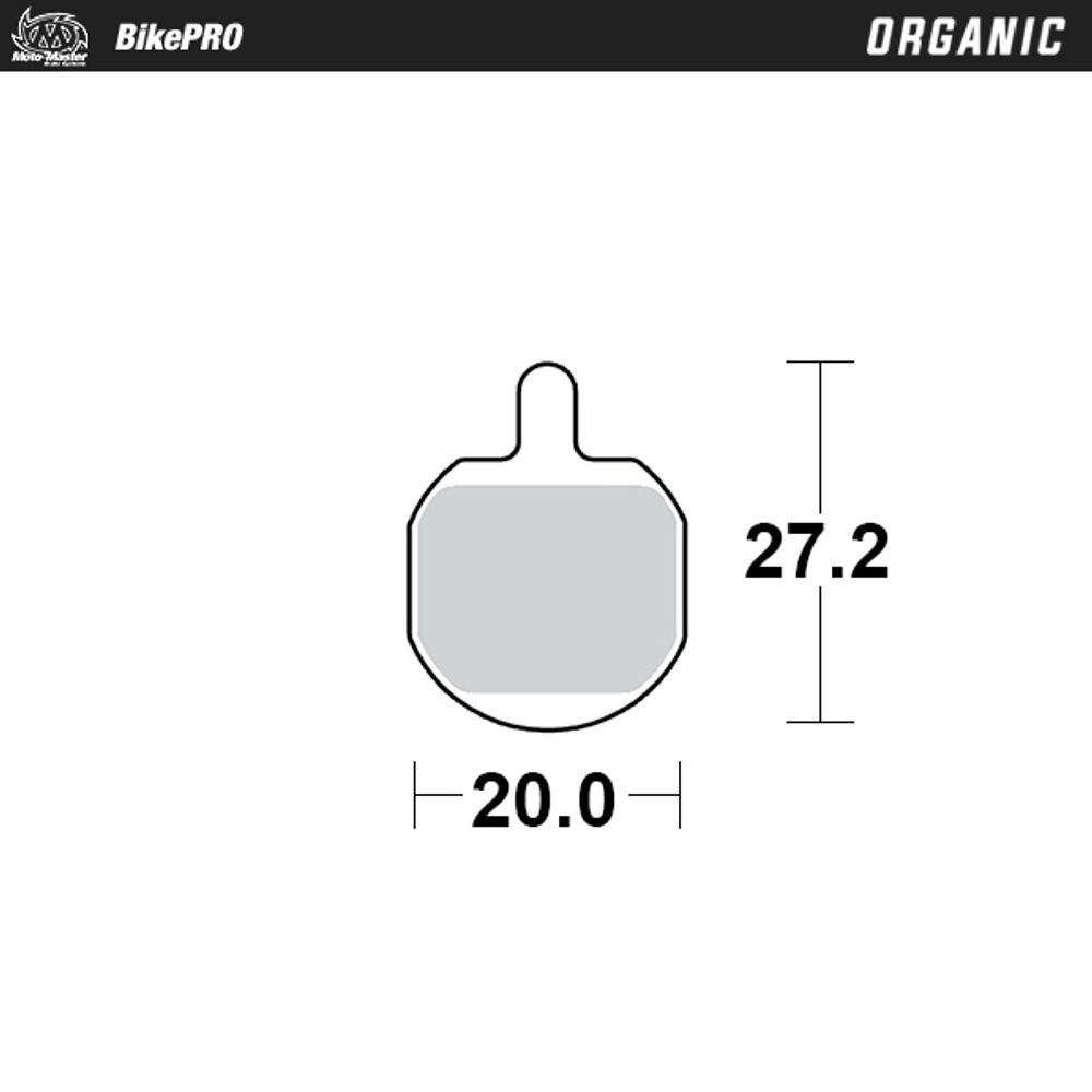 Brake Pad Bicycle Organic - Hayes Mx - Grafite Offroad