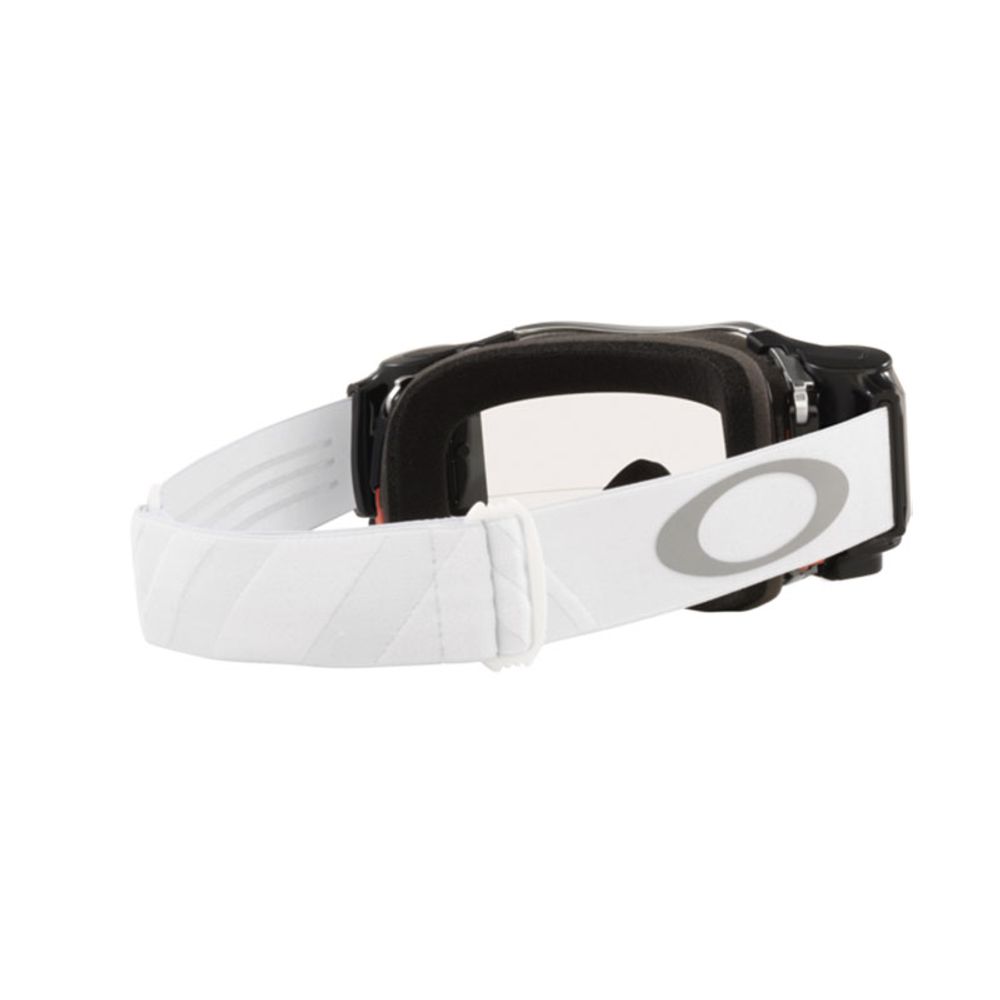 AIRBRAKE Goggles, Tuff B. White, Clear, Roll-Off