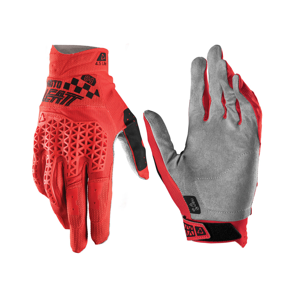 Moto 4.5 Lite Gloves | Red | XXL EU11 Leatt - Grafite Offroad