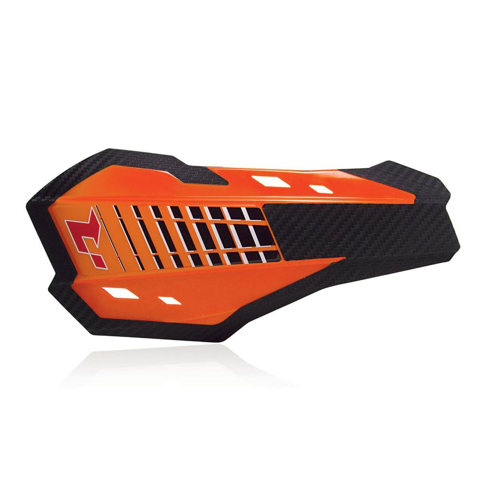 Hp2 Handguards Universal - Handlebar Mounting Kit K Orange - Grafite Offroad