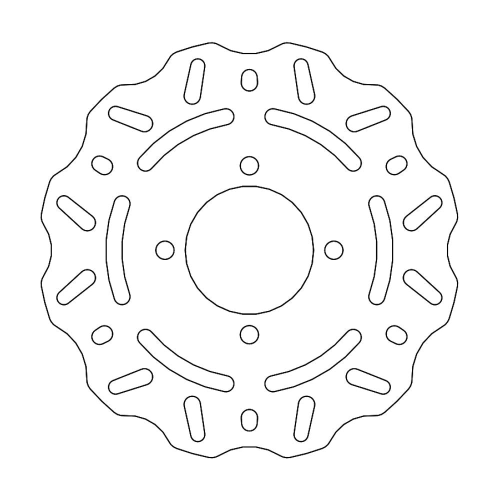 Brake Disc Off-road Nitro - Rear Trial - Gasgas, Montesa, Sherco - Grafite Offroad