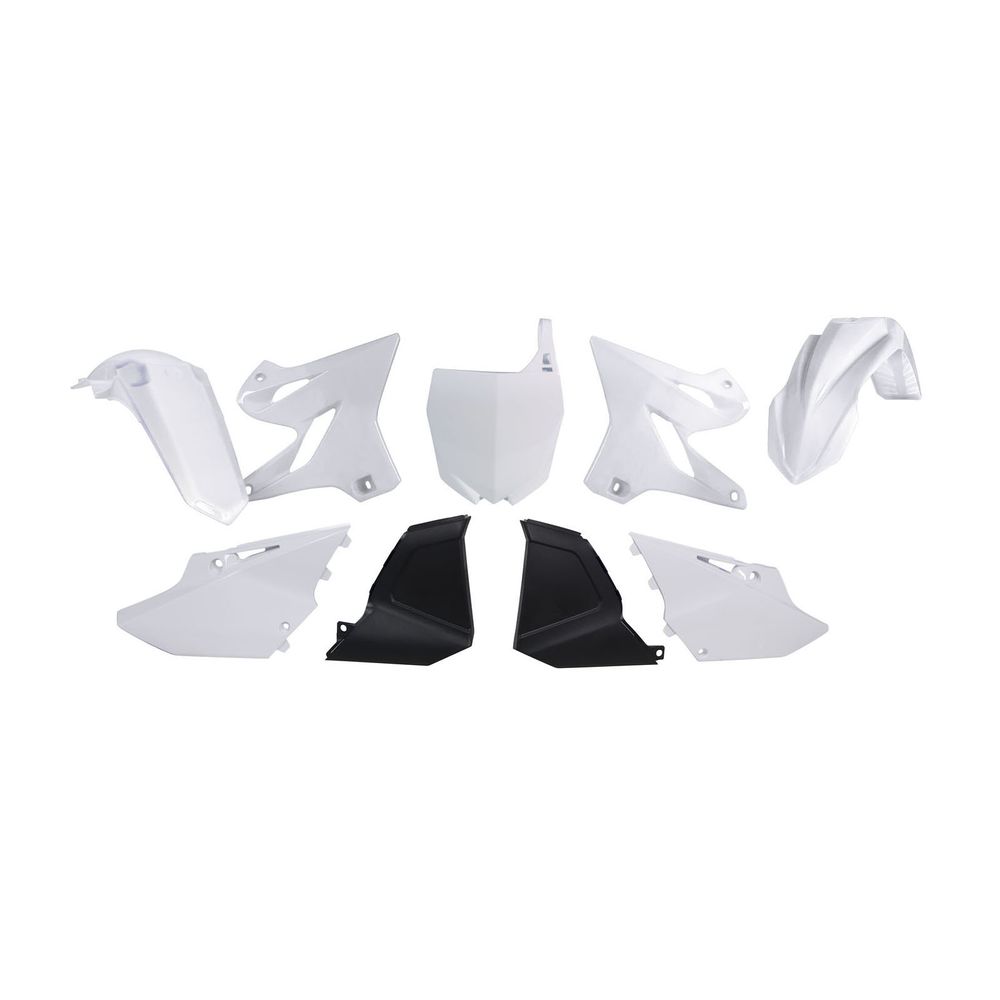 Plastics Kit 6 Pcs White Replica Yamaha - Grafite Offroad