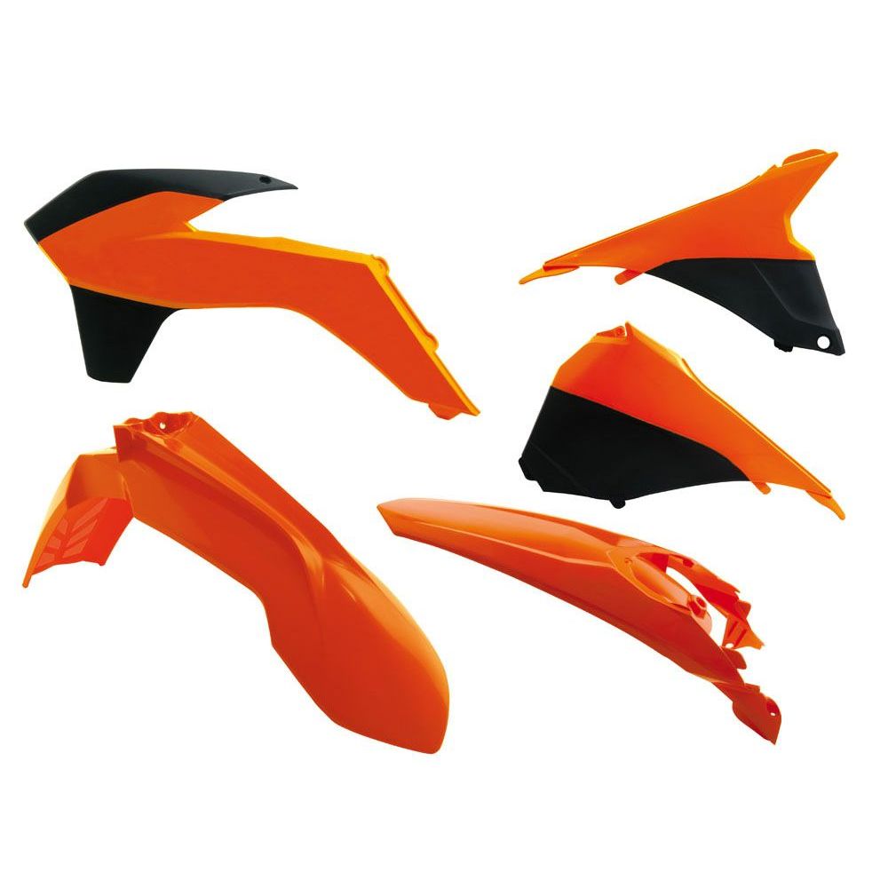 Plastics Kit 5 Pcs with Airbox Covers Oem Color Replica Ktm My14 - Grafite Offroad