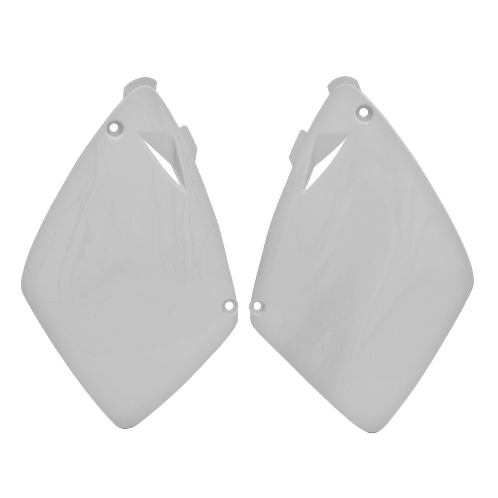 Side Panels White Replica Ktm - Grafite Offroad