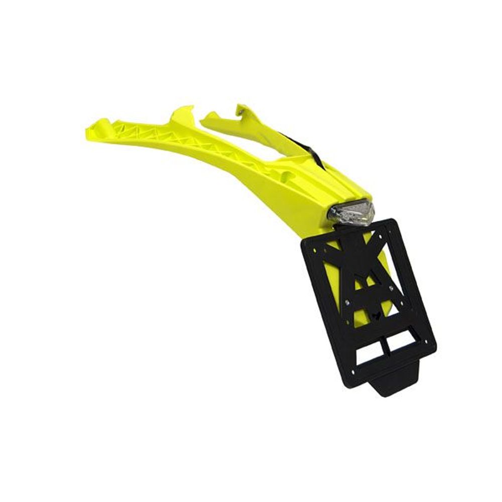 Led-taillight Mod. Integra Racing Husqvarna Fe 17-19 Neon Yellow - Grafite Offroad