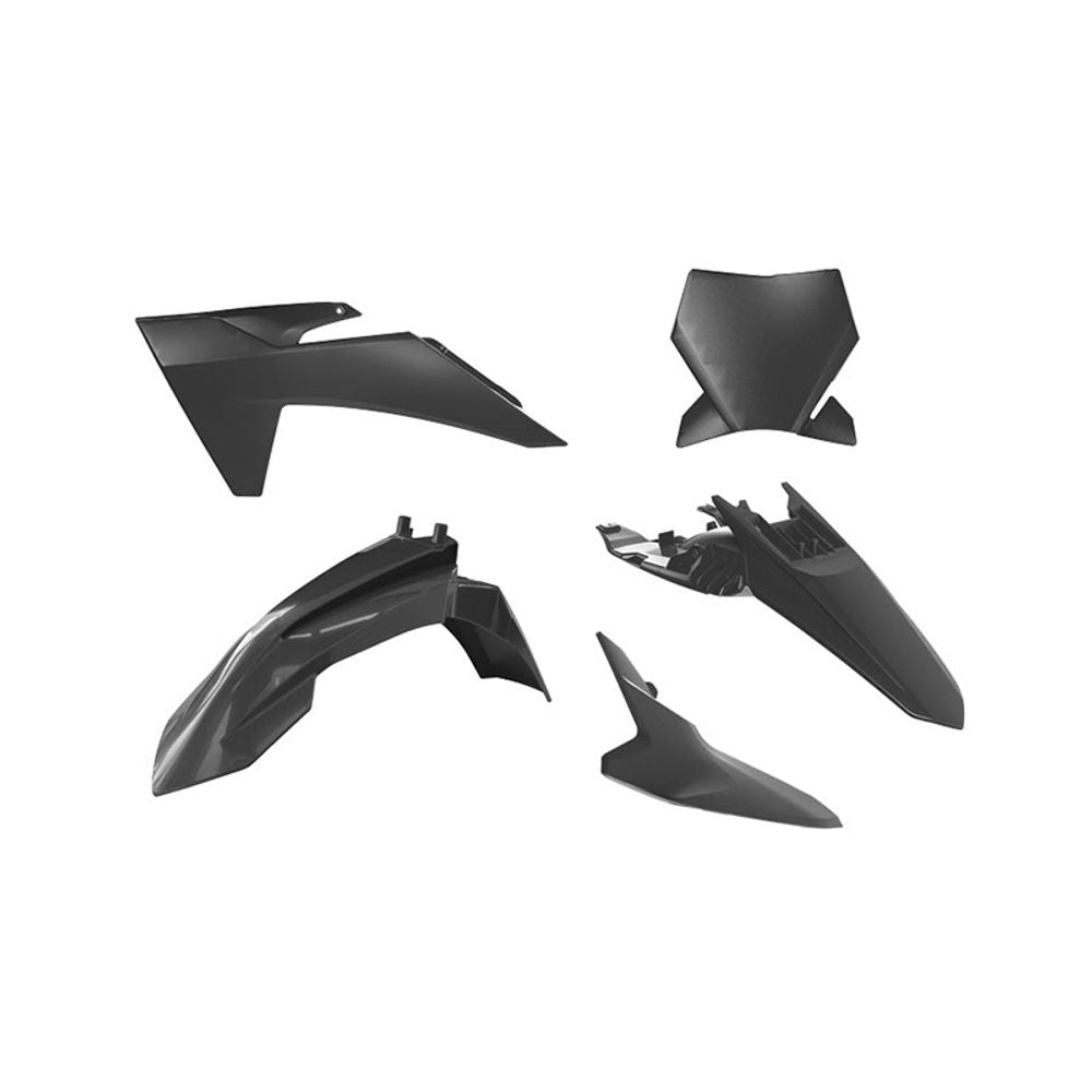 Kit Plastiche 5 Pezzi Ktm Replica Nero