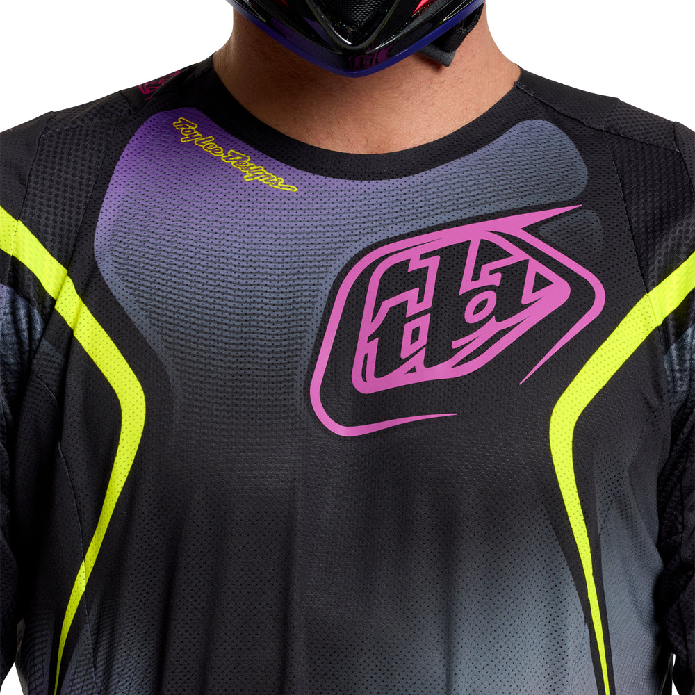 T-shirt SE Pro - Wander - Black / Purple - M Troy Lee Designs - Grafite Offroad