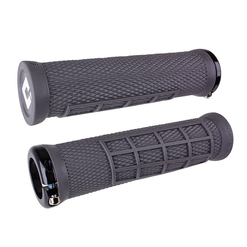 Manopole Mtb Lock-On 130Mm | Elite Flow V2.1 | Grafite - Nero