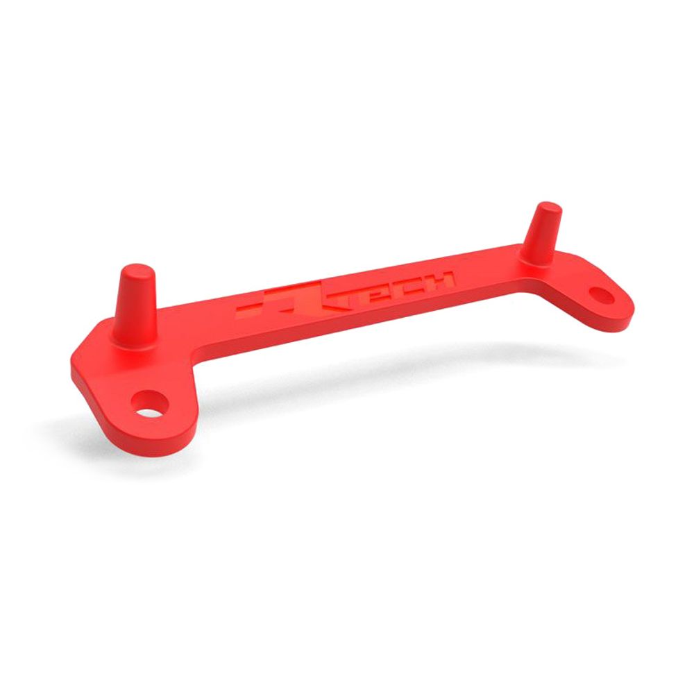 Front N. Plate Adaptor Replica Yamaha Red - Grafite Offroad