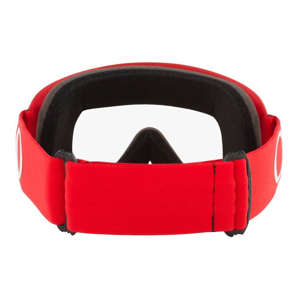 Maschera O-Frame XS MX (Bambino), Rosso, Lente Trasparente