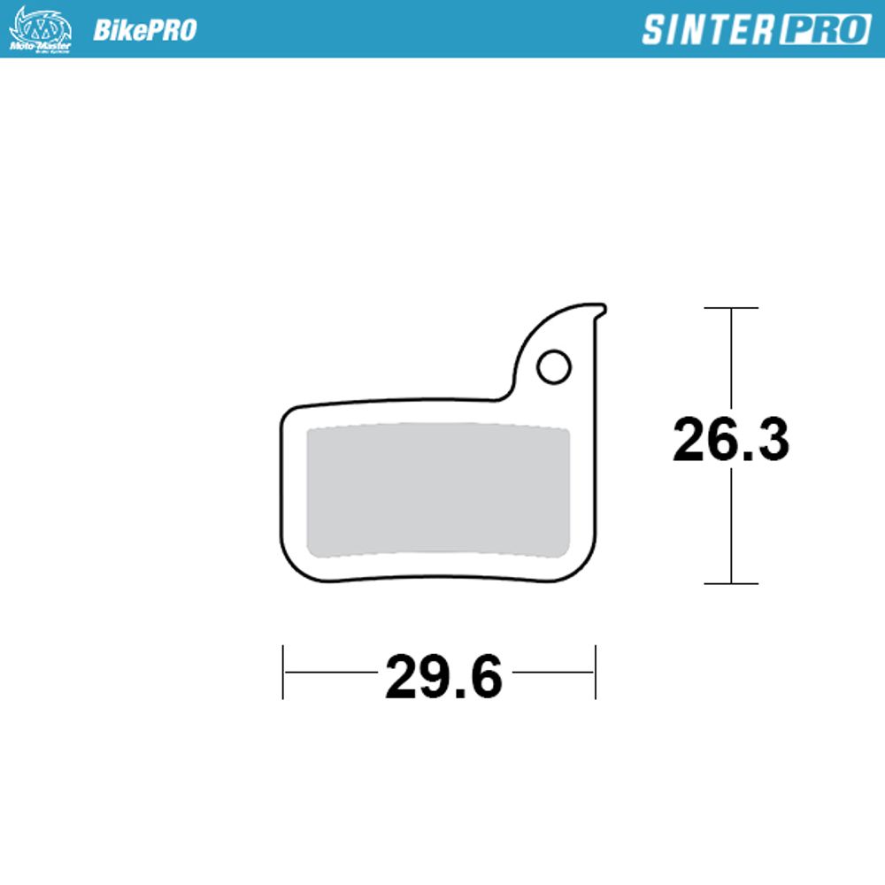 Brake Pads Bicycle Sinter Pro: Sram Red, Force, Apex - Grafite Offroad