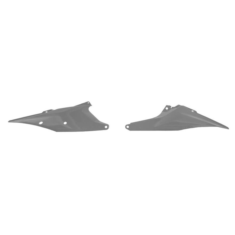 Side Panels Grey 2021 Orange Replica Ktm - Grafite Offroad