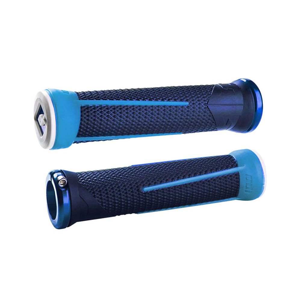 Manopole Mtb Lock On Ag-1 Signature V2.1 | Blu-Blu