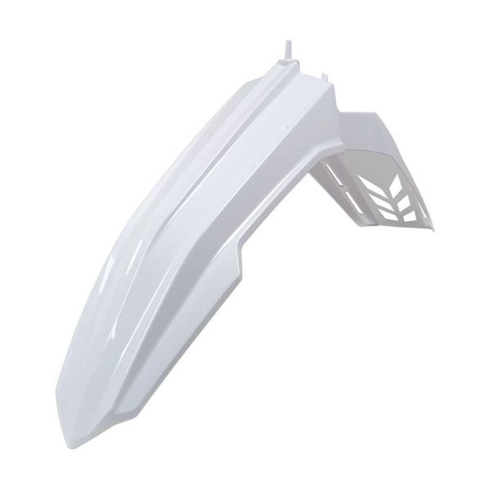 Vented Front Fender White Replica Suzuki - Grafite Offroad
