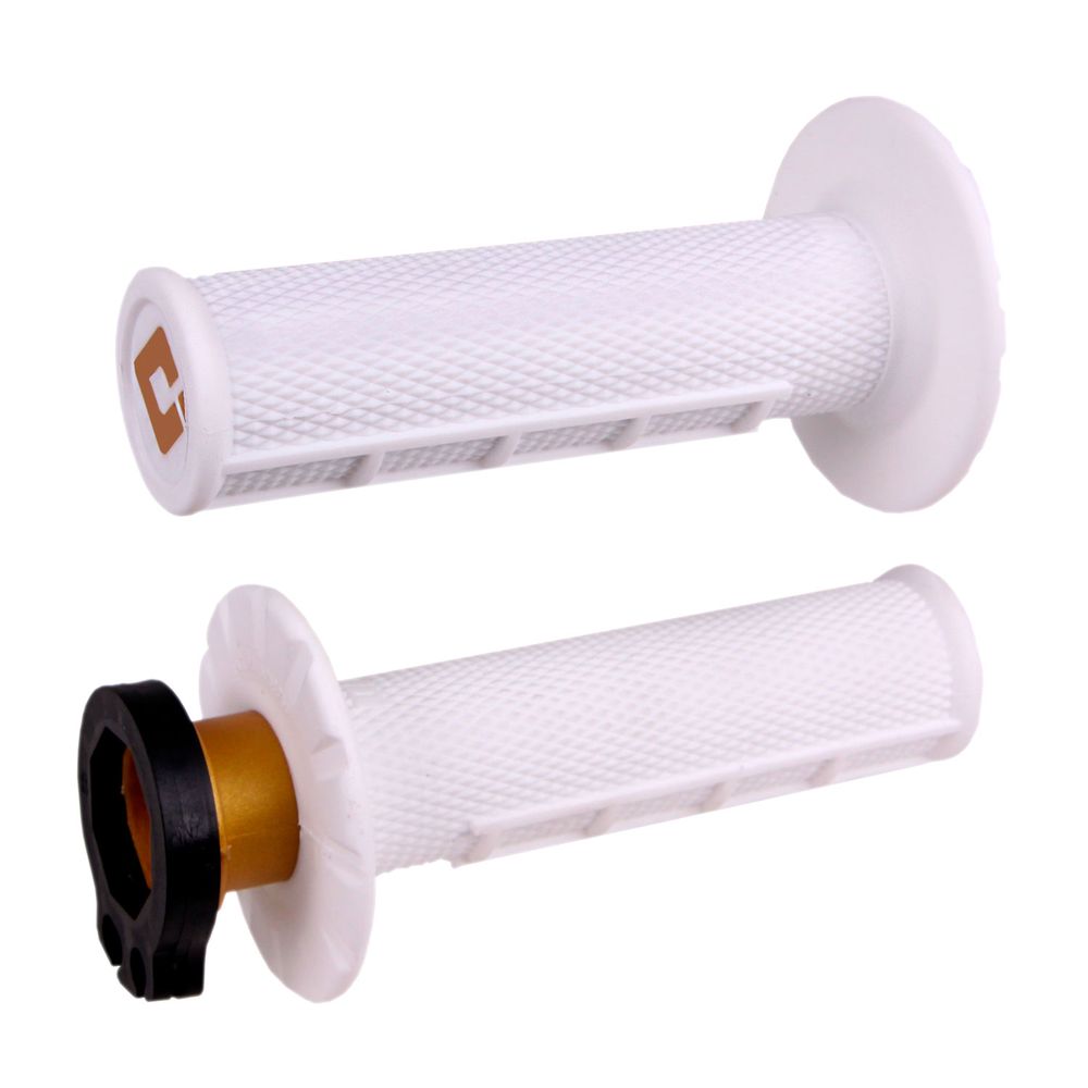 Half-waffle Mx Lock-on Grip Set Pro White