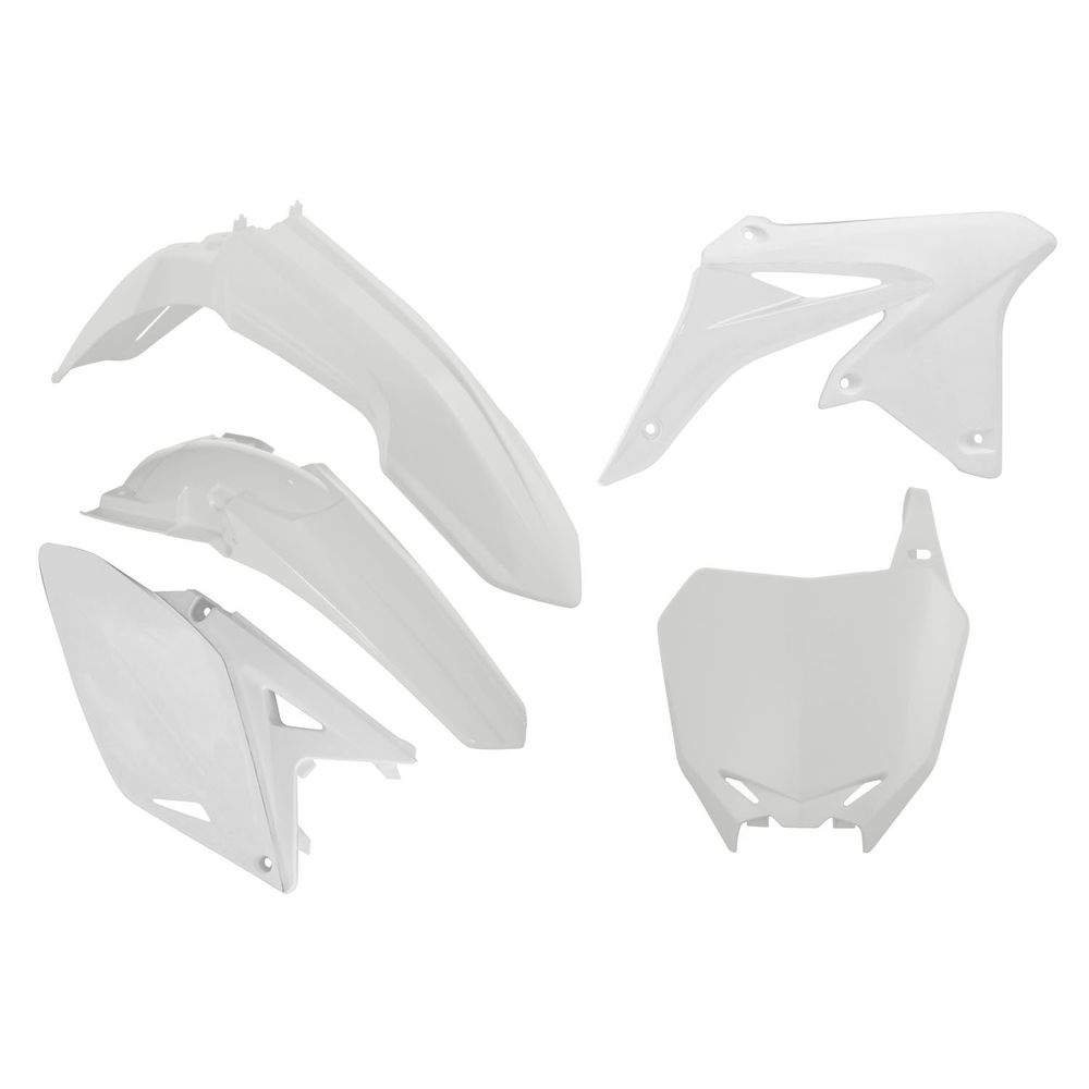 Plastics Kit 5 Pcs White Replica Suzuki - Grafite Offroad
