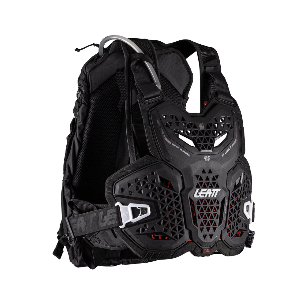 10L Motorcycle Backpack + Chest Strap | Black | 10L Leatt - Grafite Offroad
