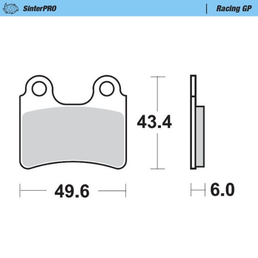 Brake Pads Racing Gp - Front and Rear - Grafite Offroad