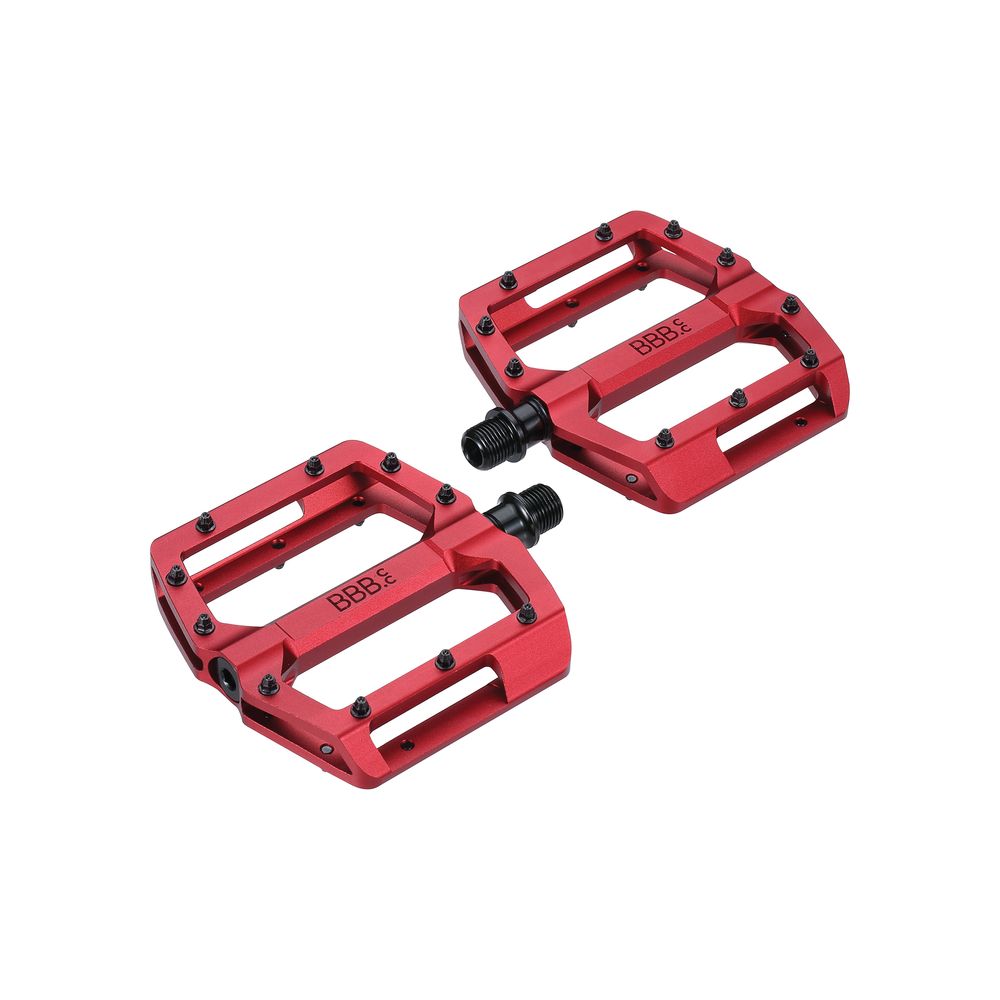 Pedals Enigma | 100 X 100mm | Matt Red - Grafite Offroad