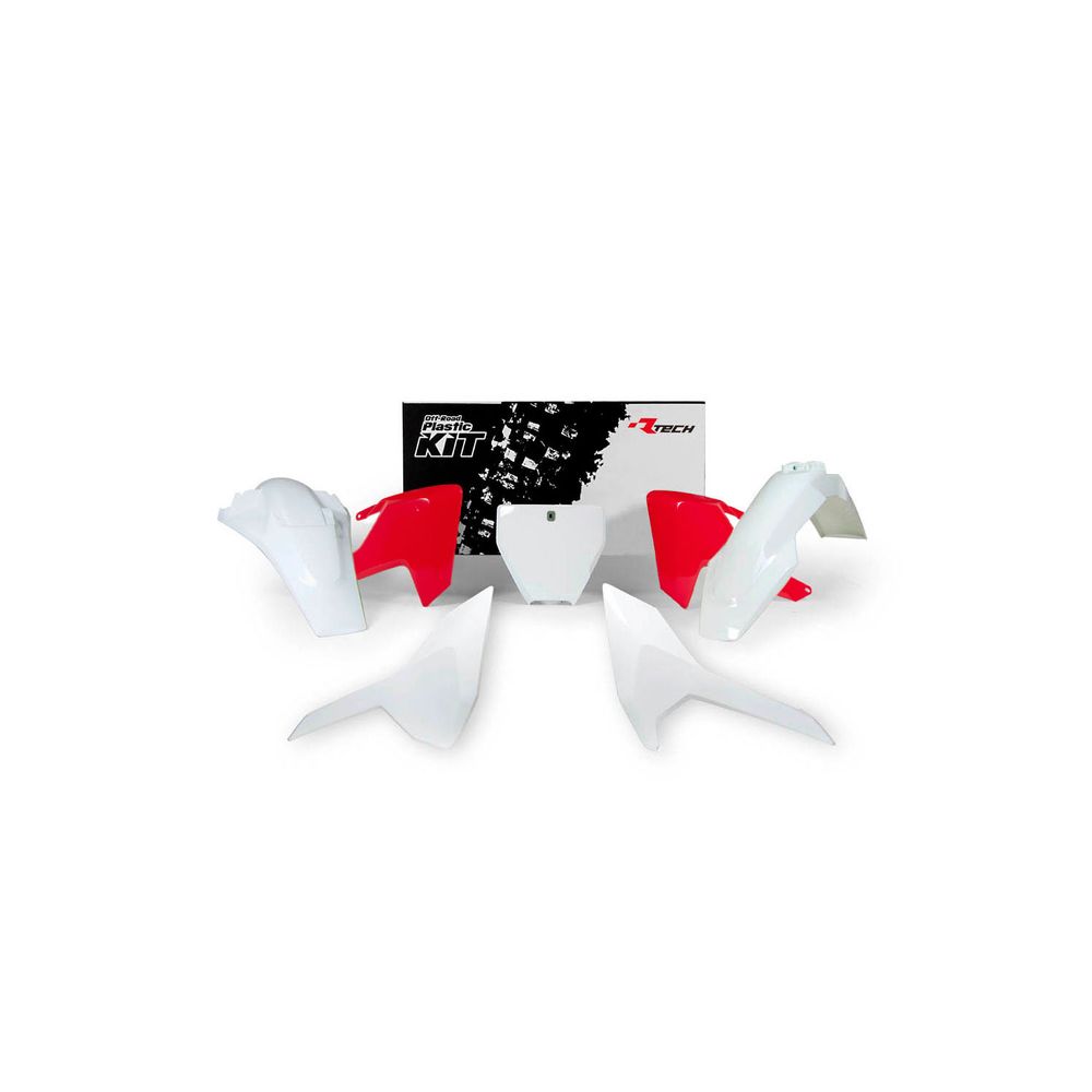 Plastics Kit 5 Pcs Hsq Red-white Replica Husqvarna - Grafite Offroad