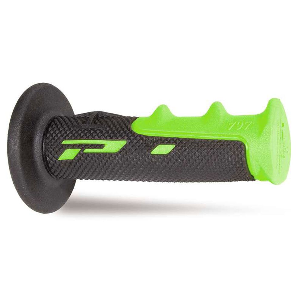 Grips Progrip 797 Mm 22/25 - Double Density - Green/black - Grafite Offroad