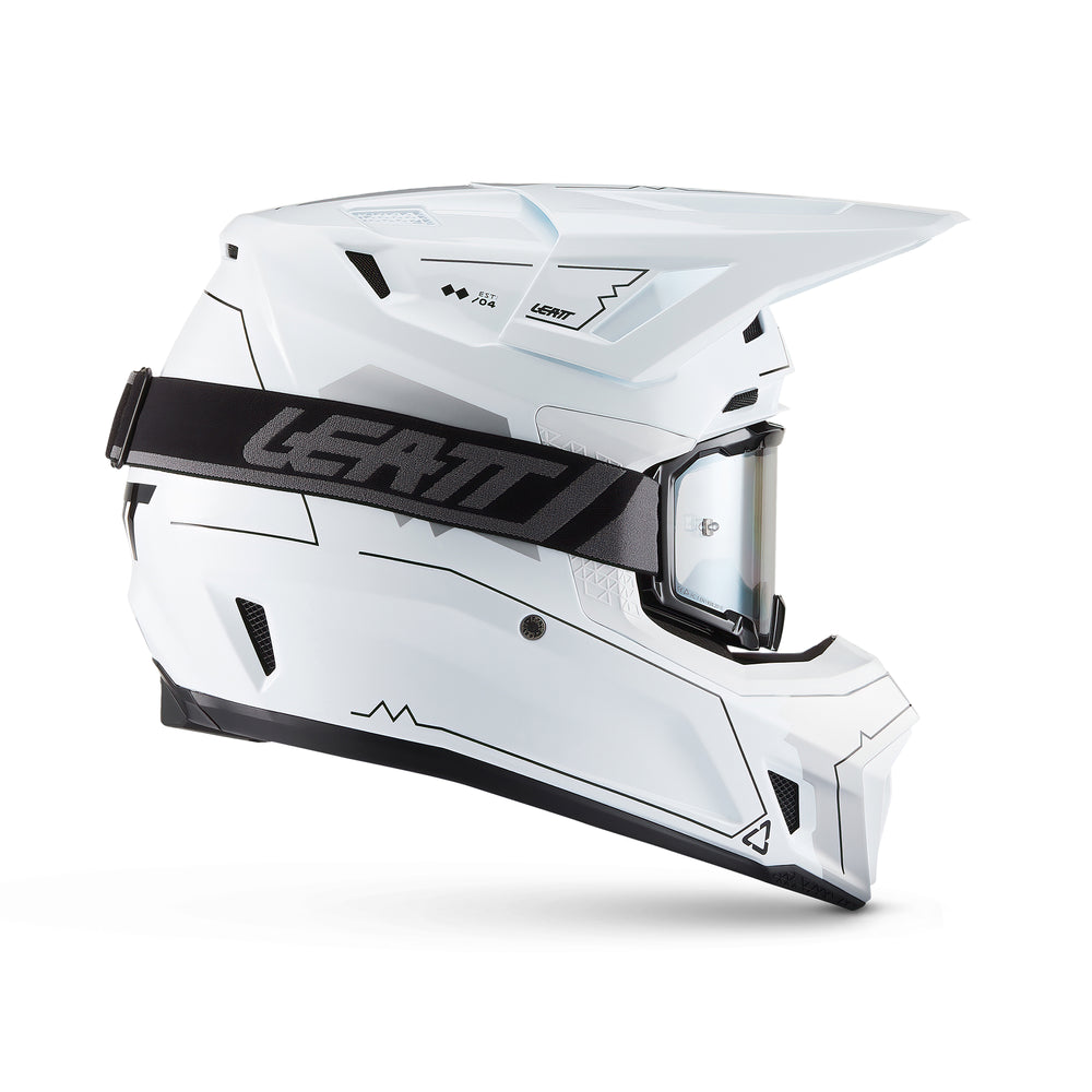 Helmet Kit Moto 7.5 Cardo Leatt - Grafite Offroad