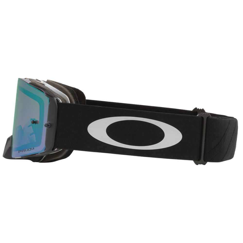 FRONT LINE Goggles, Tuff B. Black, Prizm MX Green