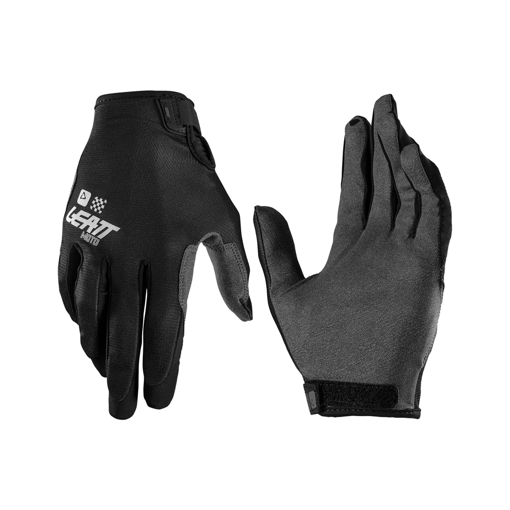 Glove Moto 1.5 GripR Leatt - Grafite Offroad