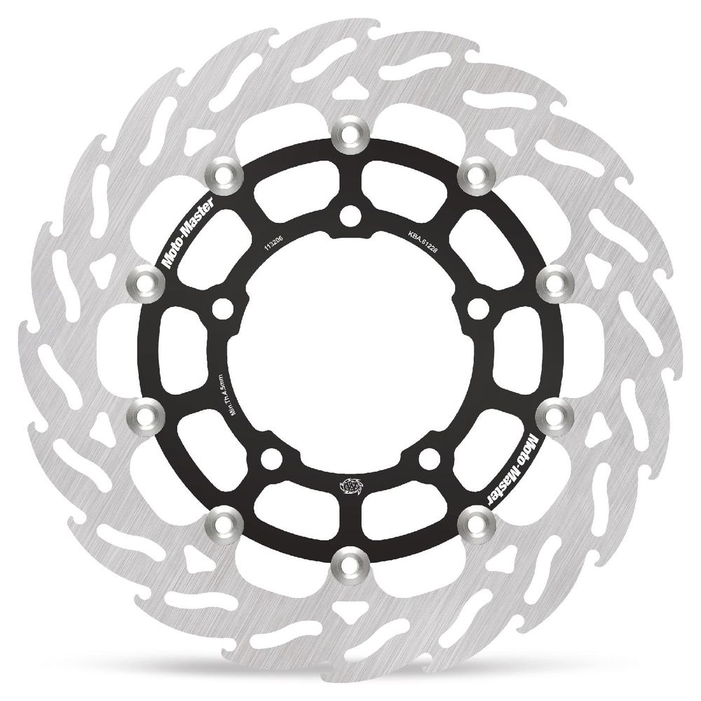 Brake Disc Road Flame - Floating - Front Left - Honda: Cb650r/cbr650r 2019--> - Grafite Offroad