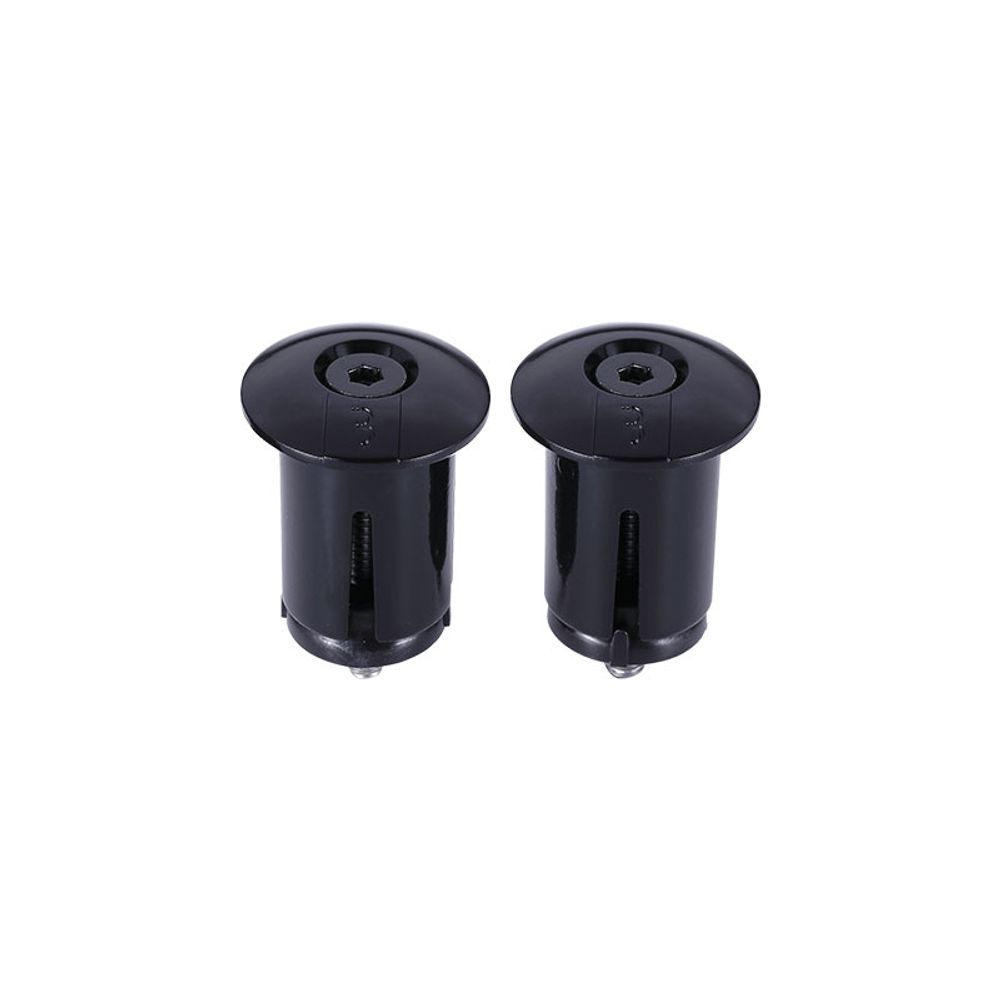 Handlebar Endcaps Screwon | Nero - Grafite Offroad
