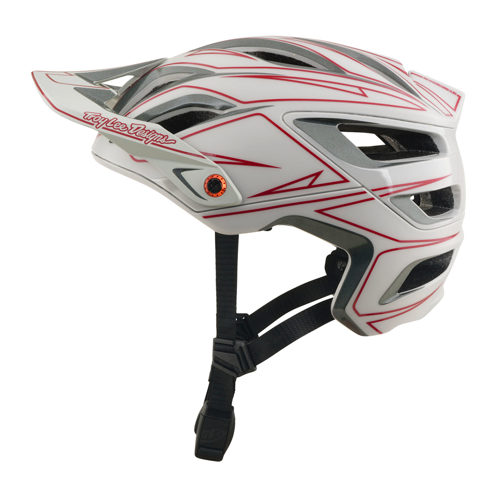 Helmet A3 - Pinstripe - Grey - M/L Troy Lee Designs - Grafite Offroad