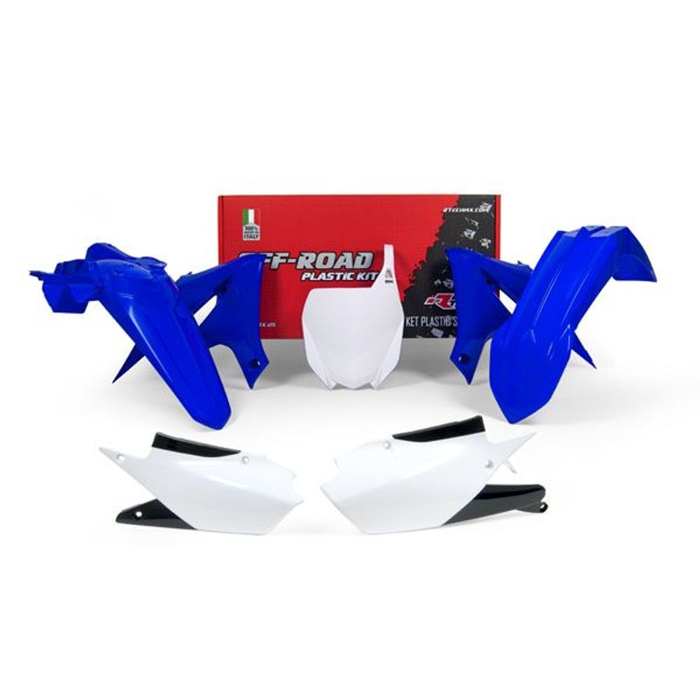 Plastics Kit 5 Pcs Yz Blue-white Replica Yamaha - Grafite Offroad