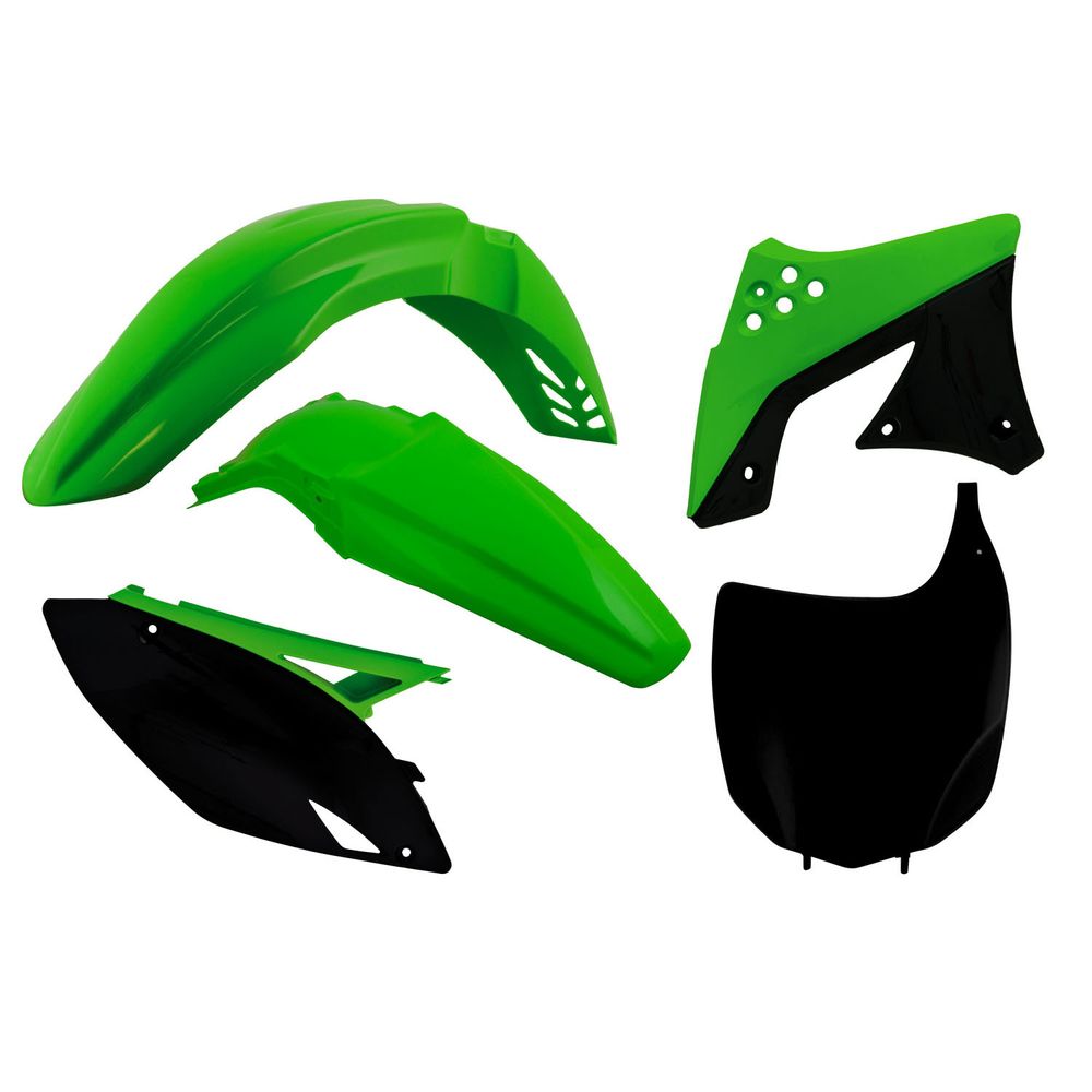 Plastics Kit 5 Pcs Original Colour Replica Kawasaki - Grafite Offroad