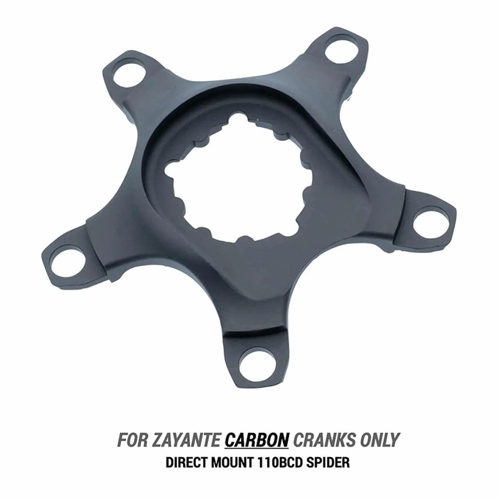 Xspider Direct Mount - for Carbon Road Cranks | 110bcd - Grafite Offroad