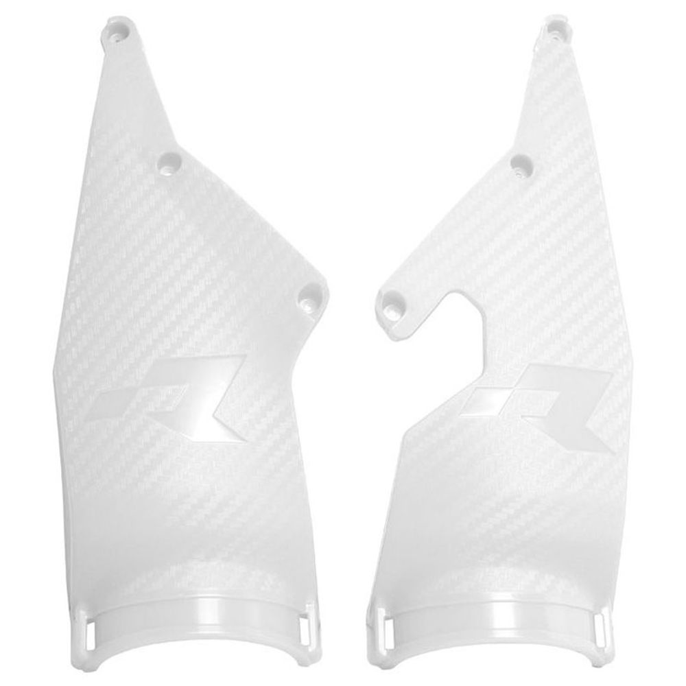 Replacemet Set Triple Clamps Protectors White Beta Rr 20-23 - Grafite Offroad