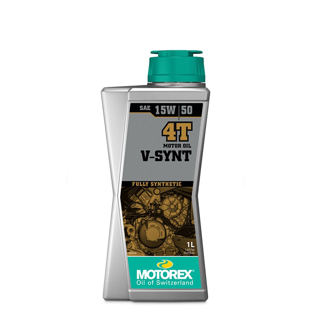 V-synt 4t 15w/50 Jaso Ma 2 Bottle 1 Ltr - Packaging 10 Pz - Grafite Offroad