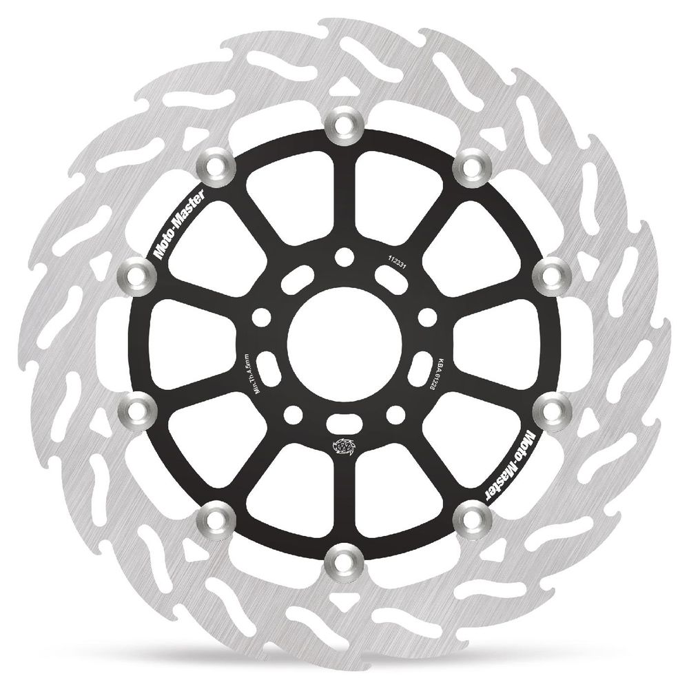 Brake Disc Road Flame - Floating - Front Right - Ktm: 790 Duke - Grafite Offroad