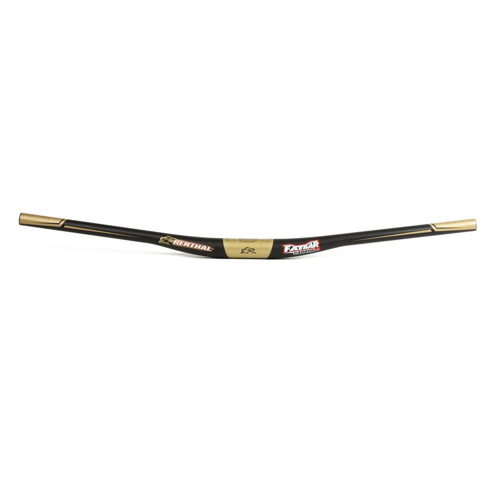 Renthal Handlebar | Fatbar | Carbon 35mm | R: 10mm | Black - Grafite Offroad