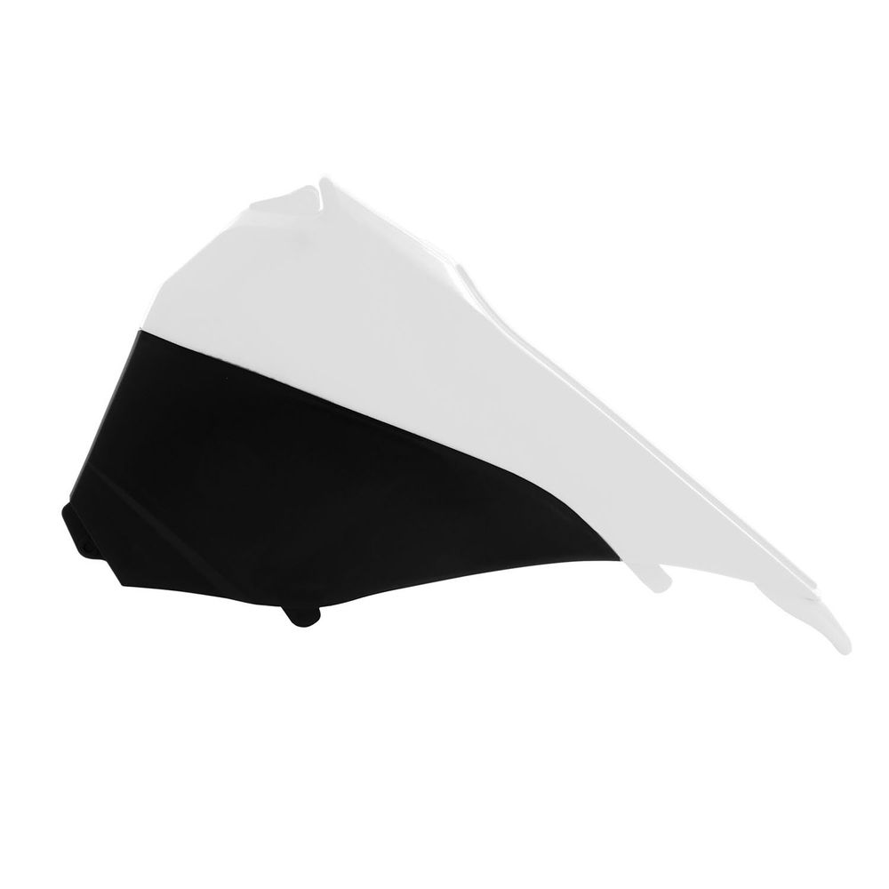 Air Box Side Panel Sx White-black Replica Ktm - Grafite Offroad