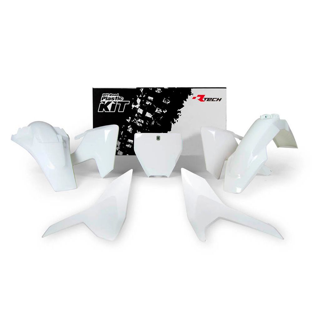 Plastics Kit 5 Pcs White Replica Husqvarna - Grafite Offroad