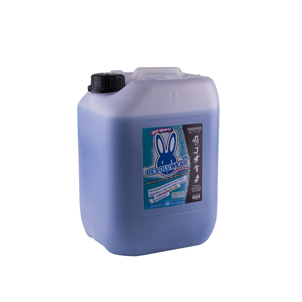 Fragrance Active Resolvwear Detergnet for Technical Sportswear - 20 Lt - Grafite Offroad