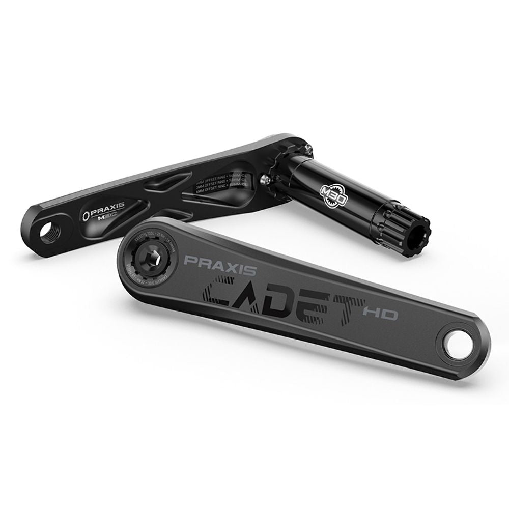 G2 Cadet-hd Alloy Armset (crank Without Ring) - Enduro - M30 165mm Q172 - Grafite Offroad
